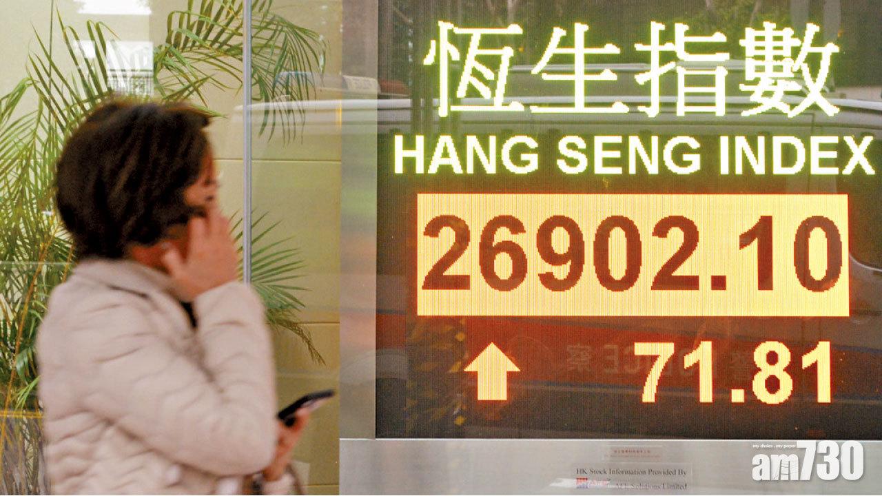 資金追落後內險股 國壽領恒指倒升