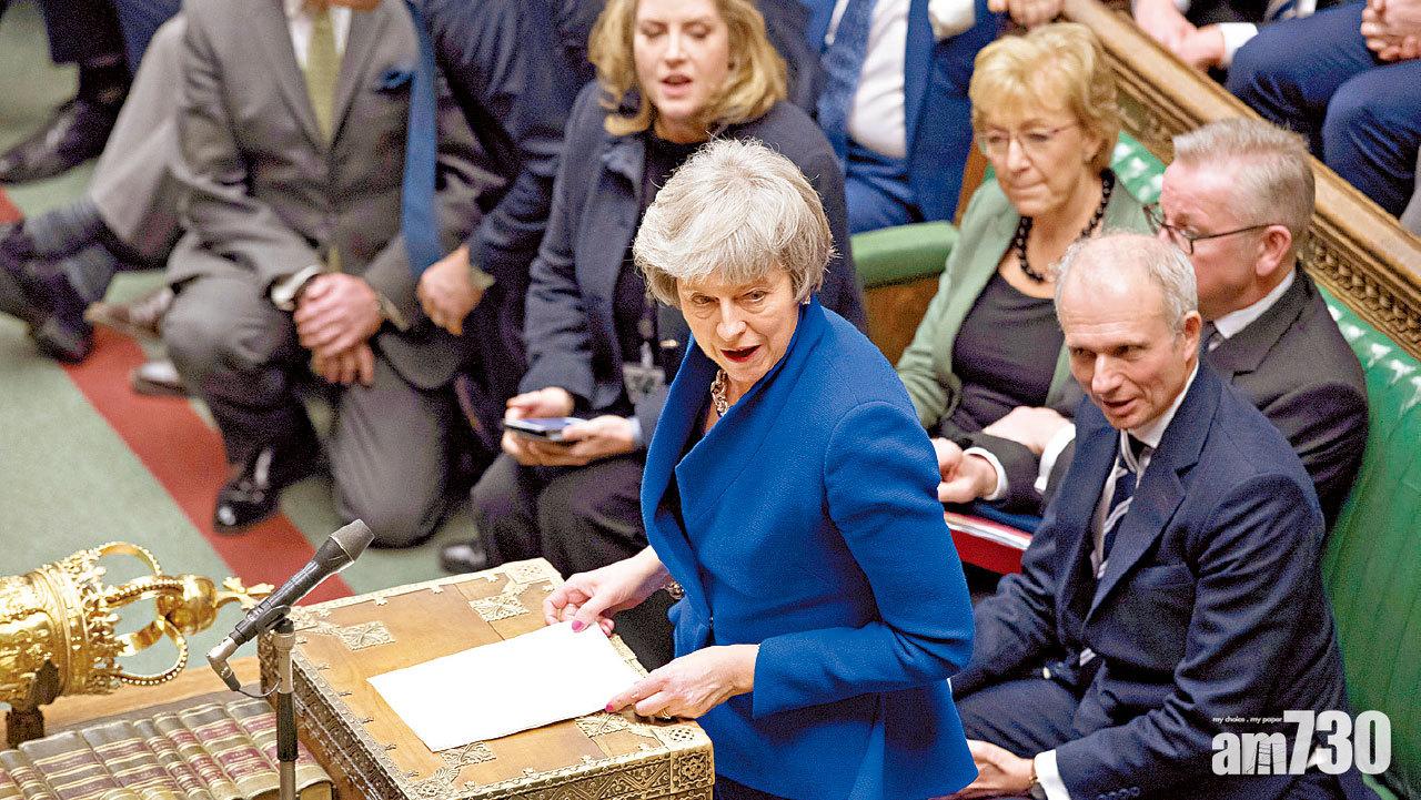 文翠珊避過倒閣  新脫歐協議月底表決