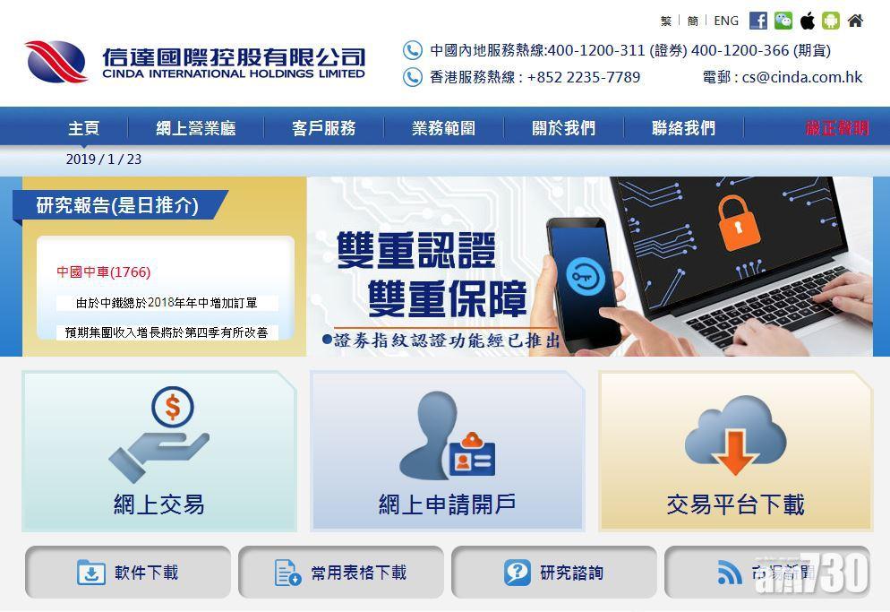 信達盈警 料去年純利跌30%