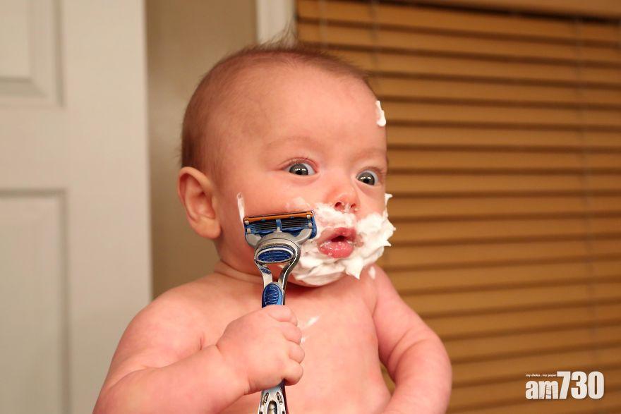 早產B長住NICU 爸爸拍攝「大個仔日常生活照」