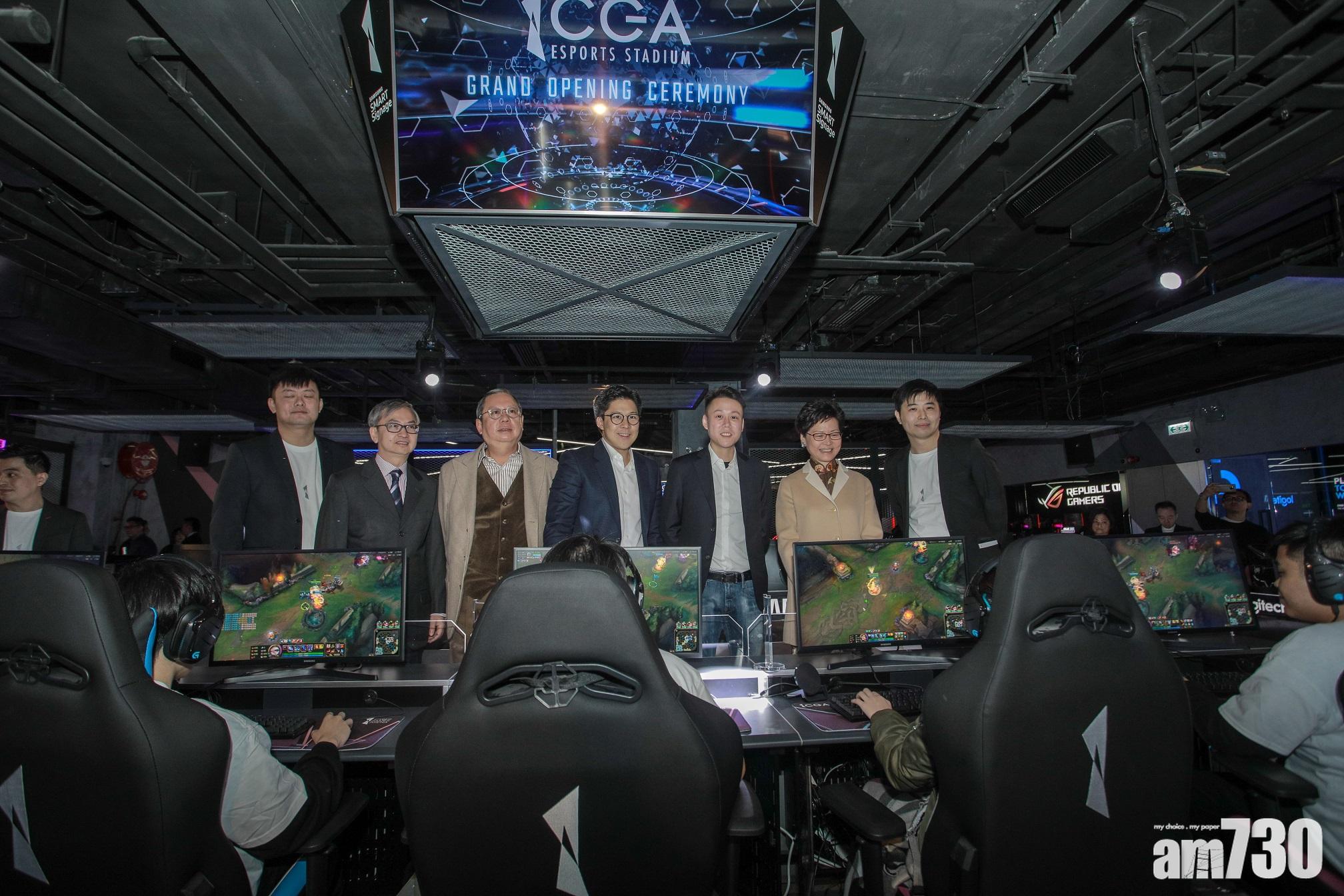 香港電競館開幕 佔地2.5萬方呎