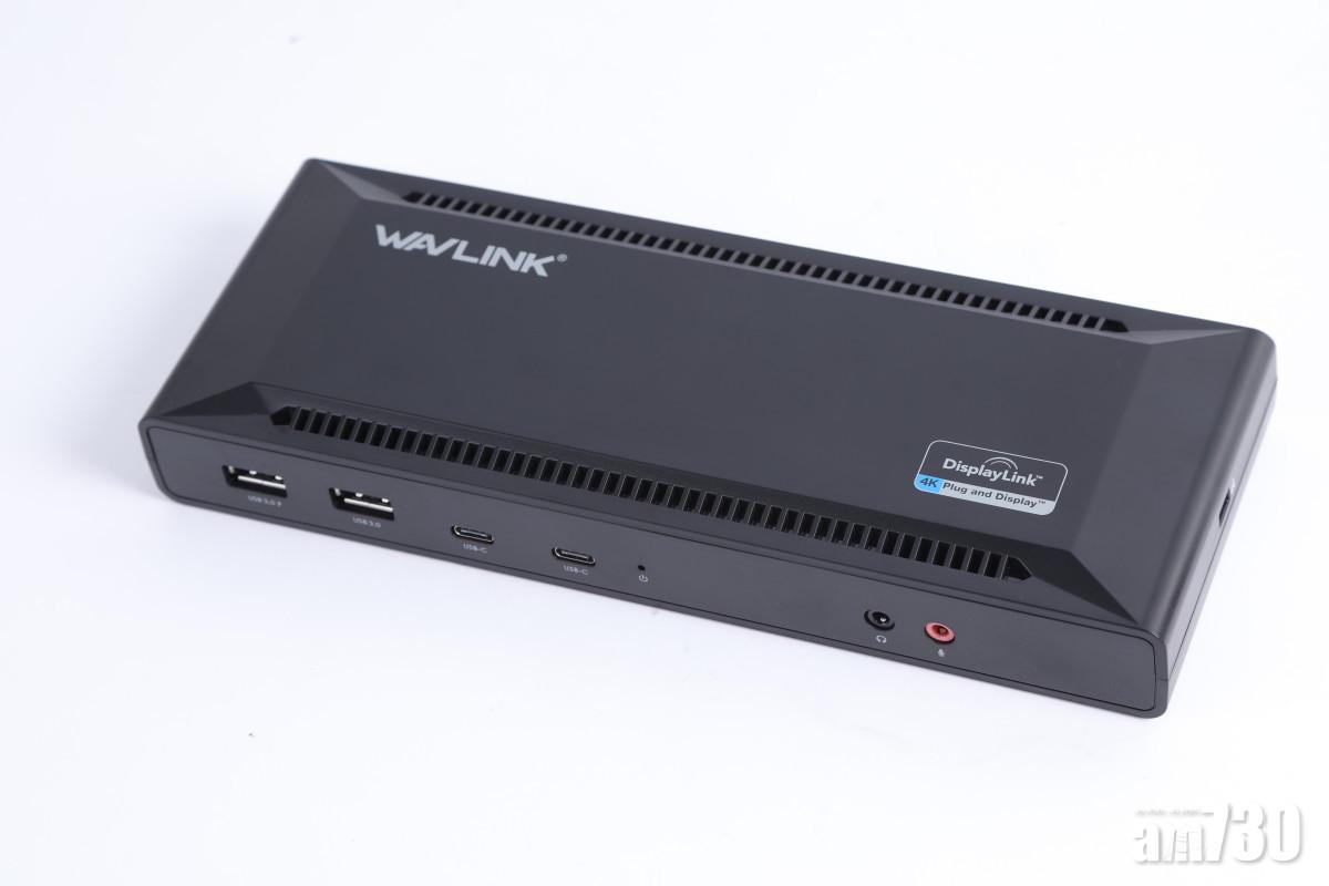 5K輸出WavLink DisplayLink USB-C Dual 4k Docking Station
