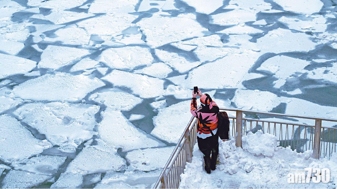 極地渦漩冰封美國奪12命  體感溫度-54℃
