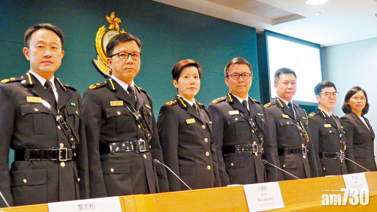 海關：以港為中轉站  檢毒品量升兩成