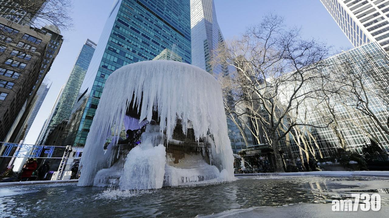 【極地渦漩襲美】增至最少21人死  隨著氣溫回升工人準備清理積雪