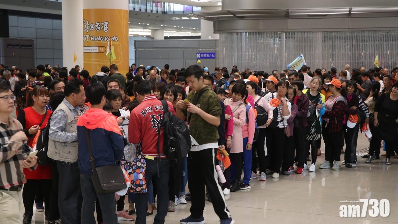 港珠澳大橋香港口岸首響警鐘 旅客一度被要求疏散後證實警鐘誤鳴