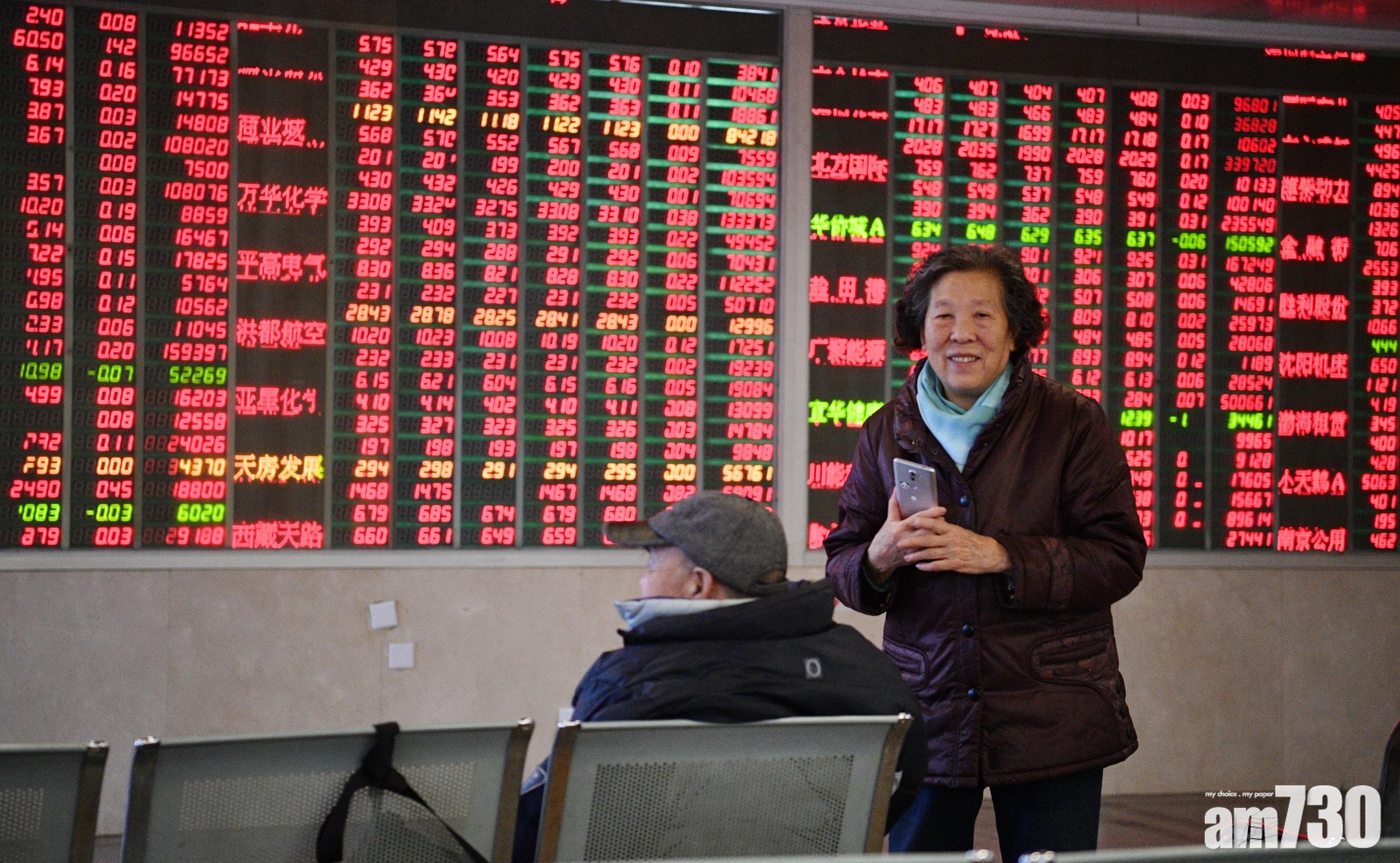 A股豬年開門紅 深指飆逾3%