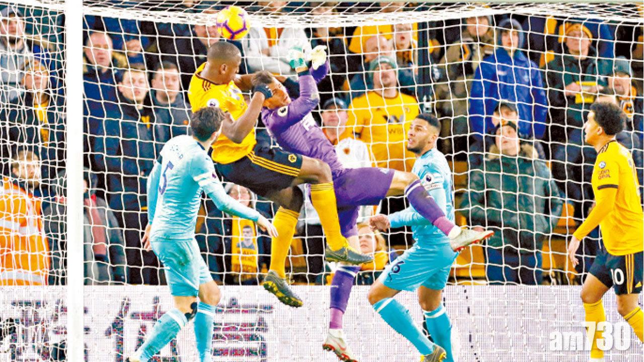 狼隊補時入波逼和喜鵲