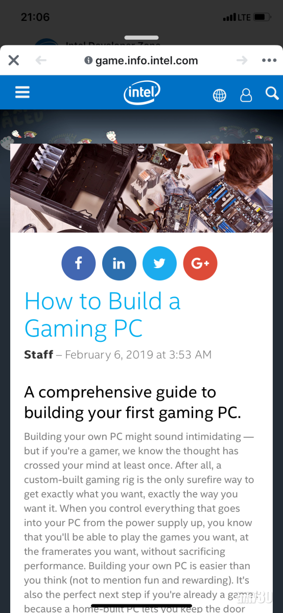 Intel官網錯用AMD主機板作宣傳