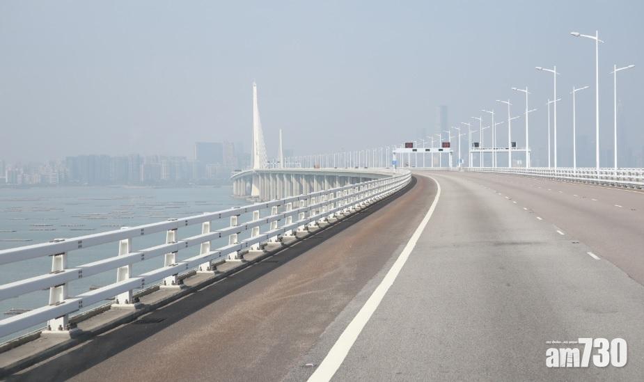 深圳灣公路大橋鋼纜折斷兩線暫封閉　路政署：可繼續行車
