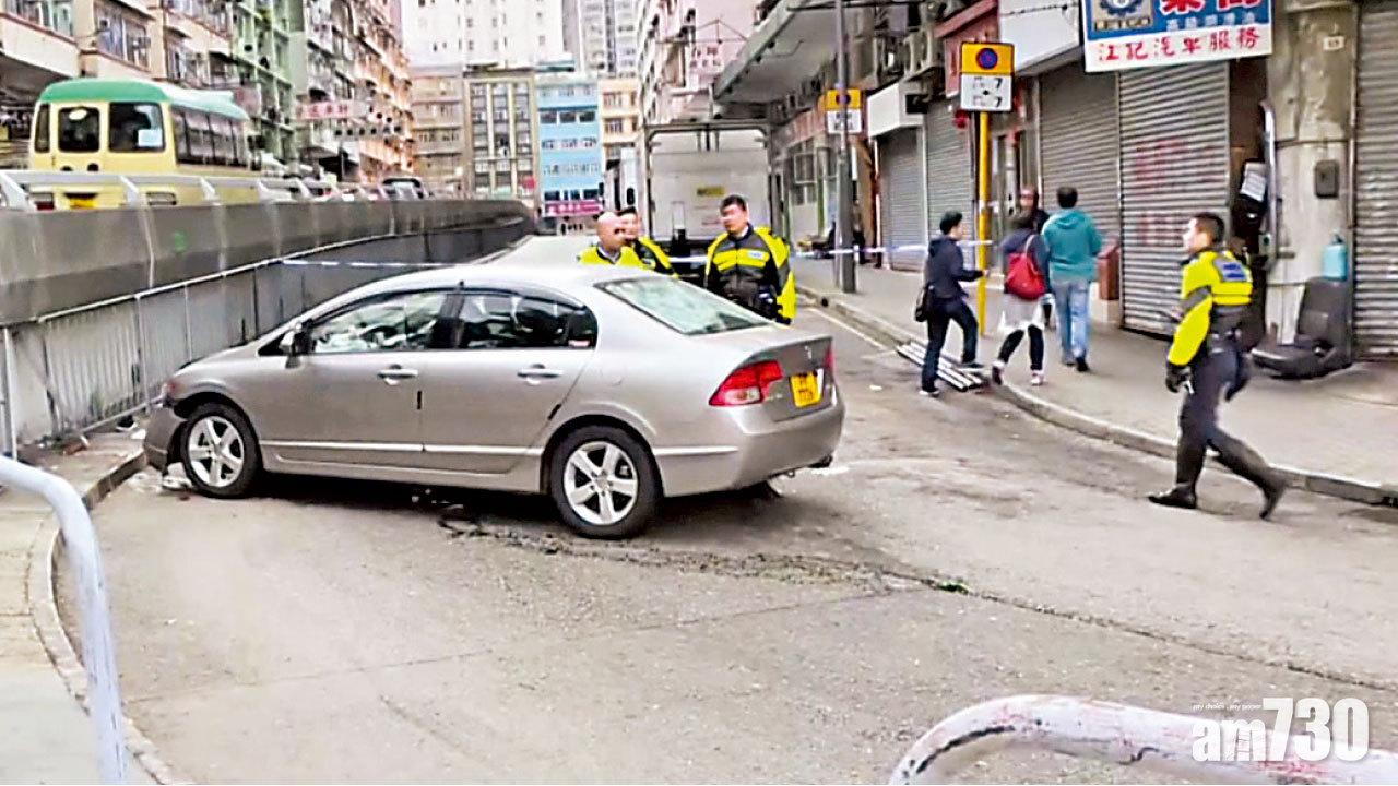 疑將油門當腳掣撞斃婦人 「雪藏牌」司機被捕