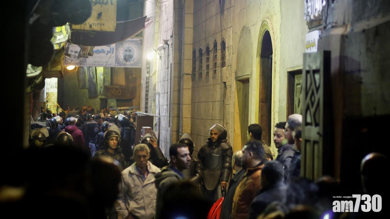 埃及開羅清真寺附近爆炸2警員死亡