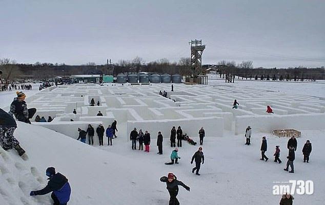 【創健力士】3萬方呎雪迷宮