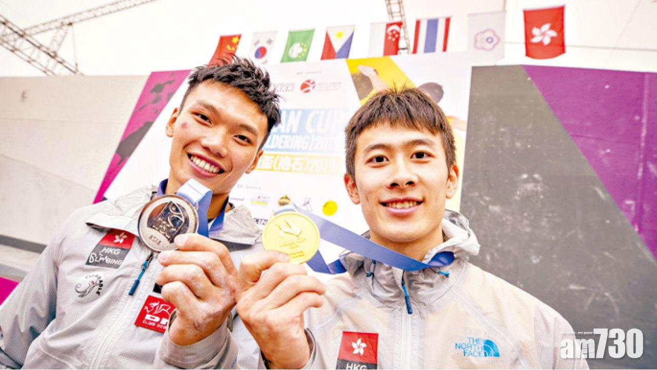 圖片新聞: 抱石