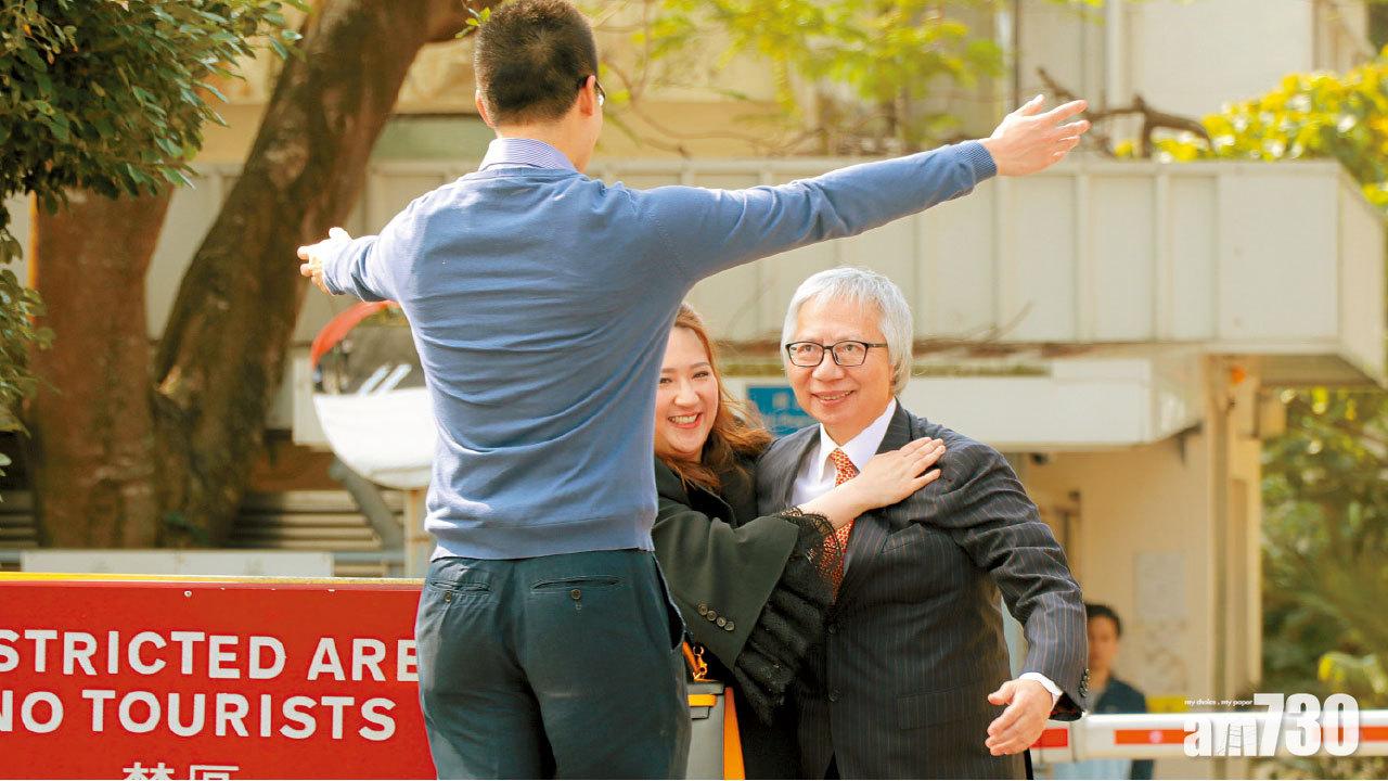 郭炳江出獄團聚