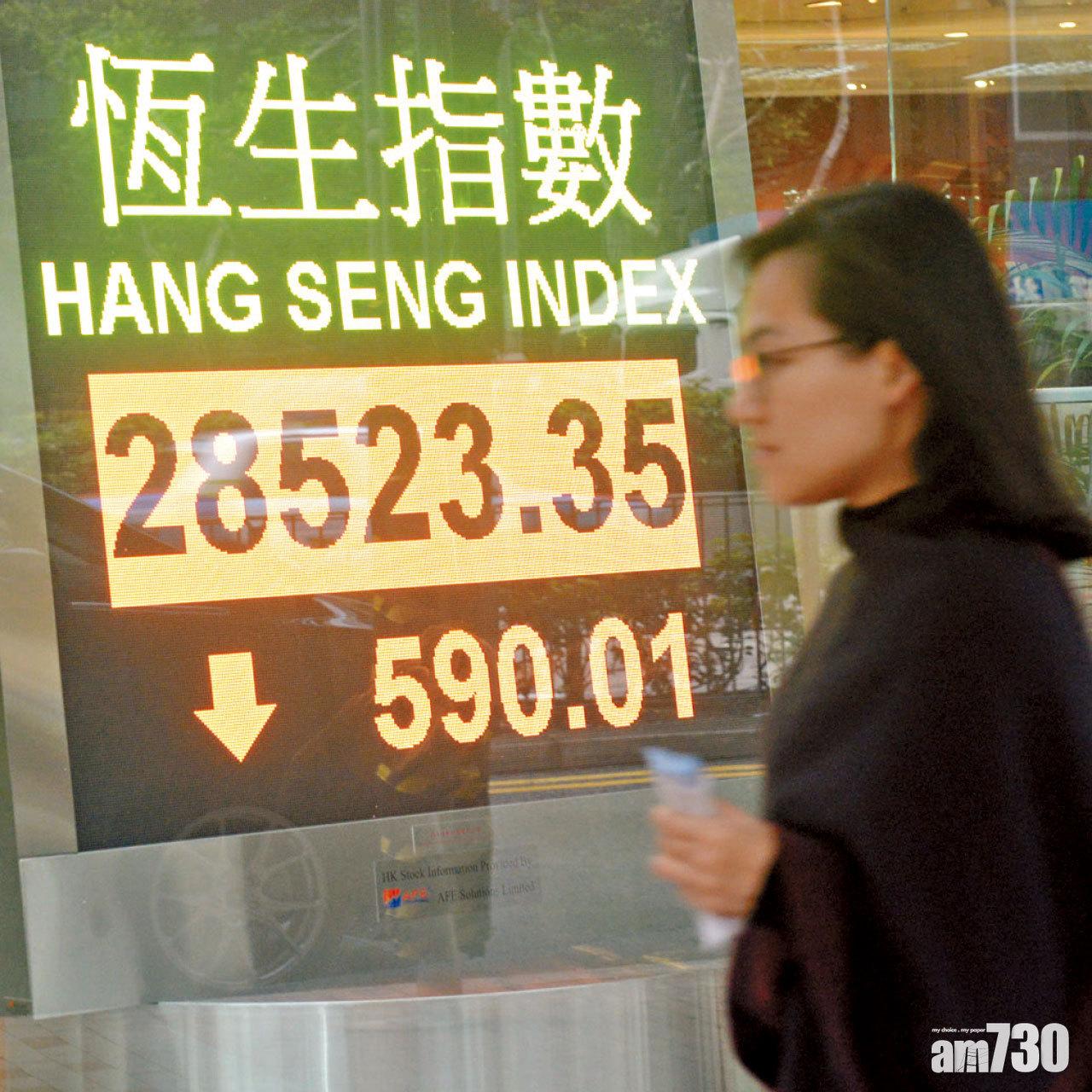 恒指瀉590點 A股大走資 散戶追沽 基金買