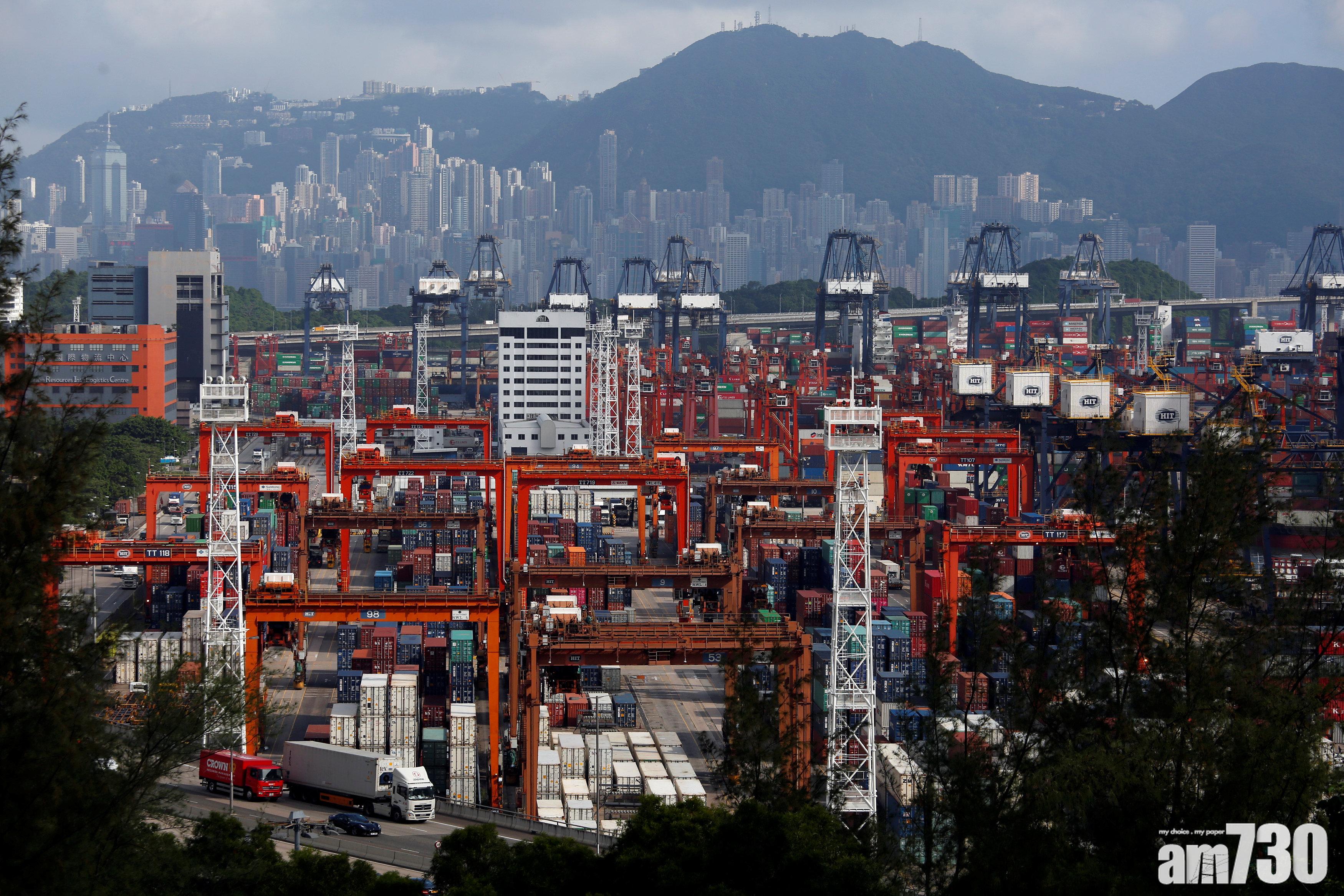 港2月出口跌幅擴大至6.9%