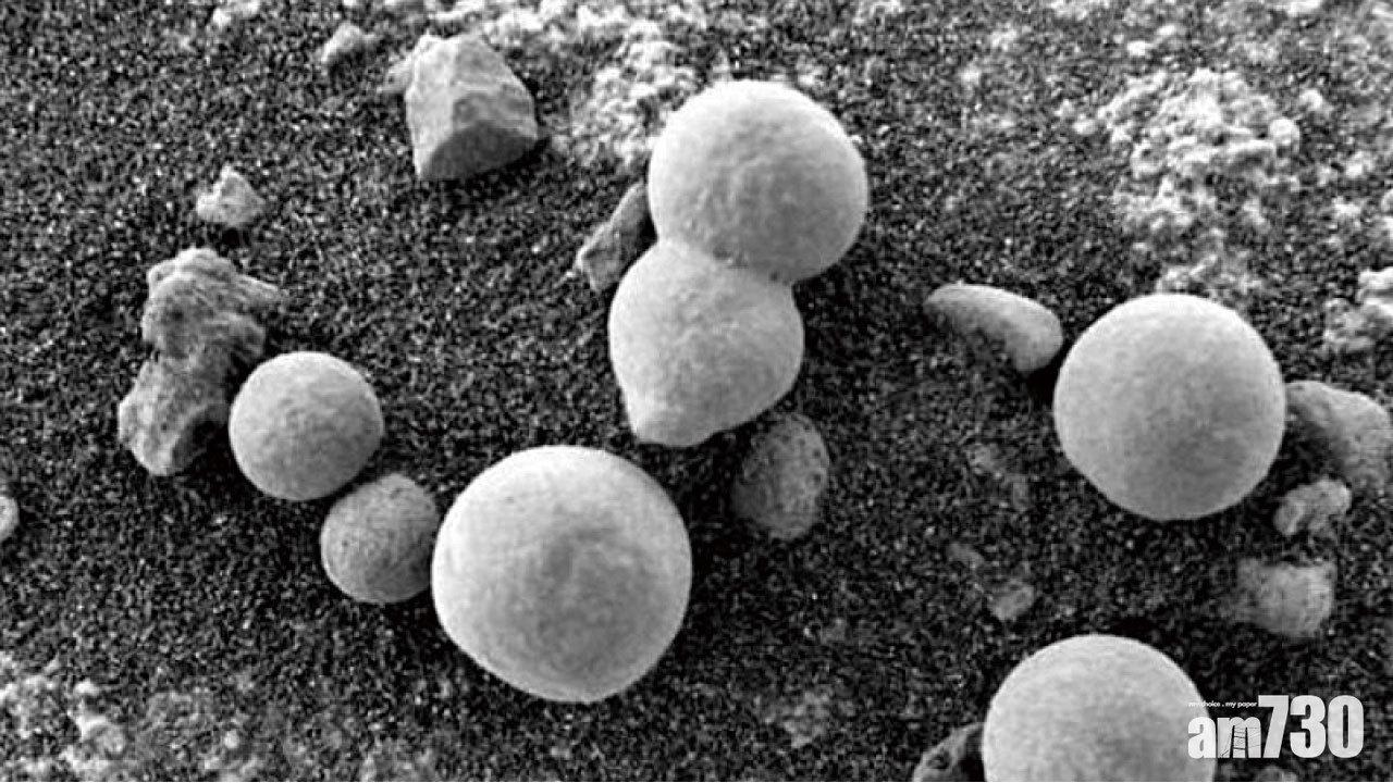科學家︰證有生命  NASA拍到「火星蘑菇」