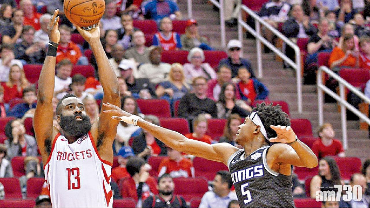 夏頓50分兼三雙 火箭粉碎帝王季後賽希望