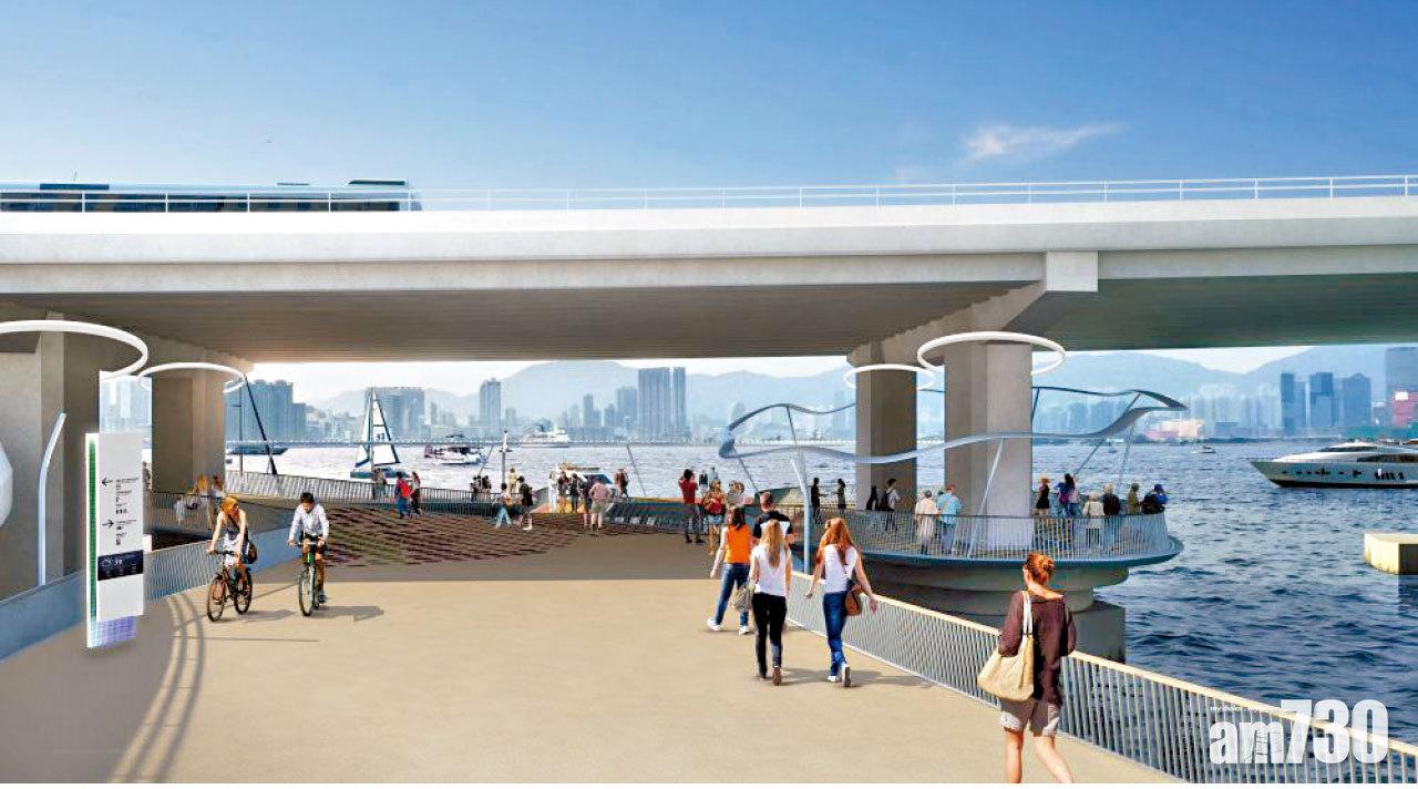 東區走廊行人板道區會支持 黃偉綸倡公私民合營