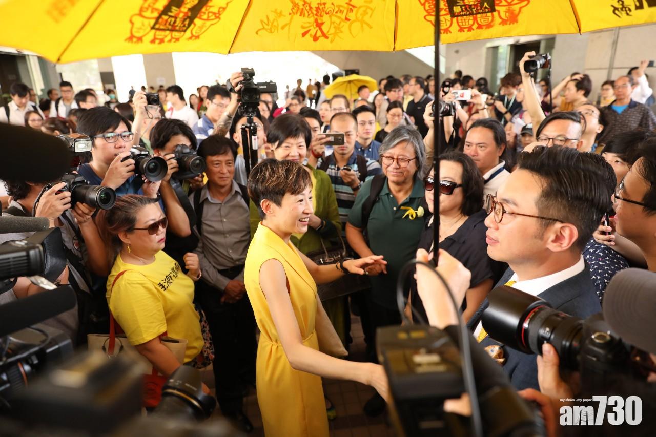 【佔中九子案判刑】陳淑莊需做腦部手術 判刑押至6月10日