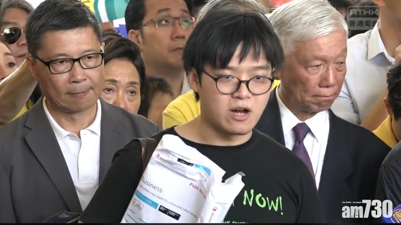 【佔中九子案判刑】指參與程度低 代表律師建議判張秀賢感化或社會服務令