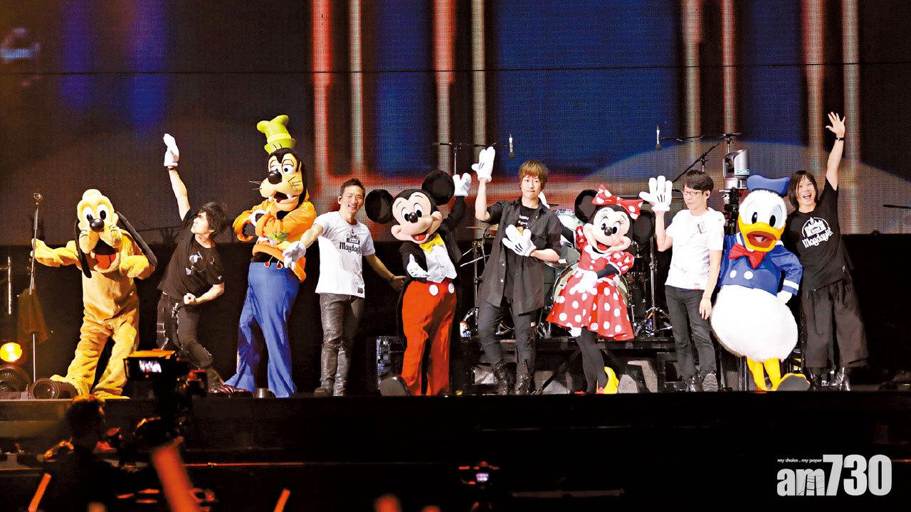 五月天迪士尼再開演唱會 經驗團隊管理龐大人流