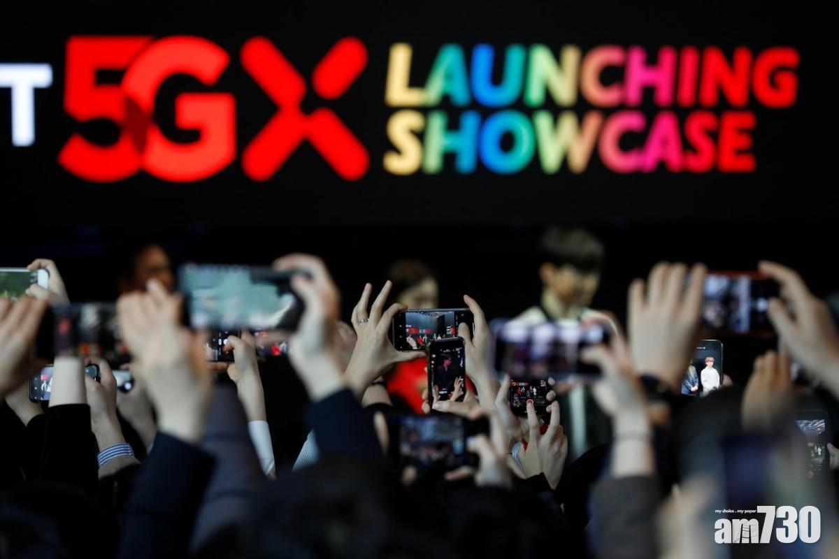 南韓5G首月用戶人數突破26萬
