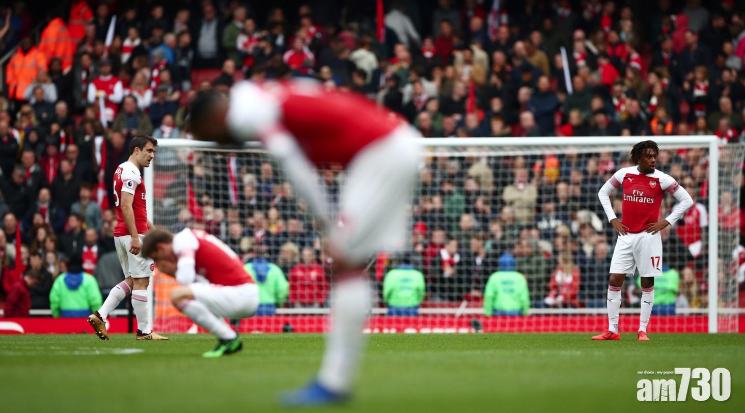 阿仙奴遭白禮頓逼和前四冇行　艾馬利：力爭歐霸