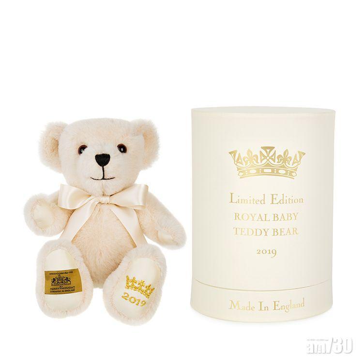 【王室寶寶】限量100隻玩具熊慶梅根誕子 炒貴20倍