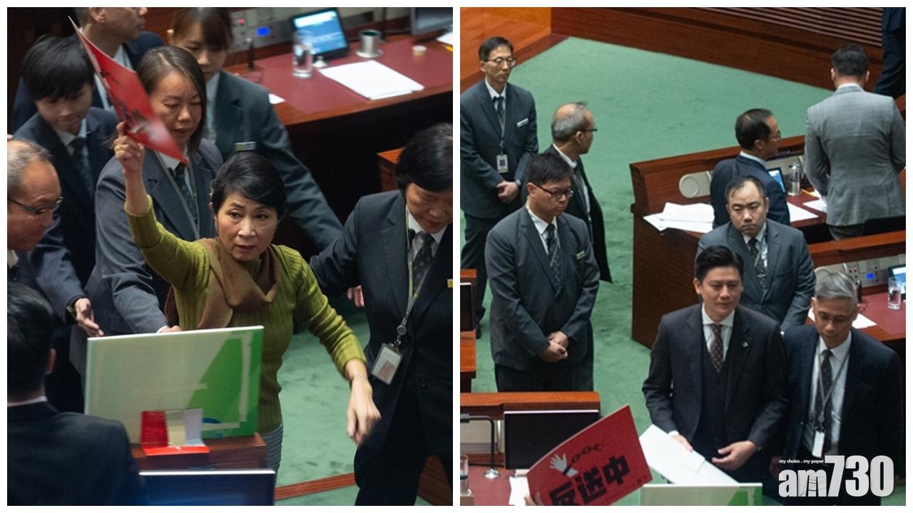 【答問大會】毛孟靜譚文豪陳志全胡志偉范國威被逐出會議廳