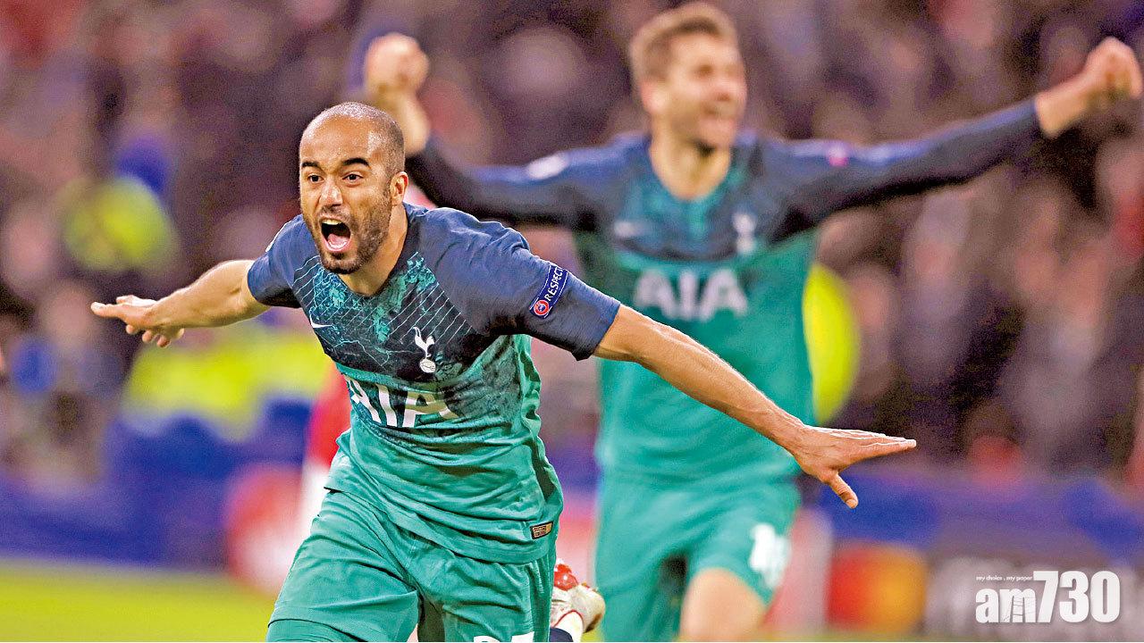 歐聯又玩奇蹟  莫拉戴帽兼絕殺  熱刺紅軍演全英對決