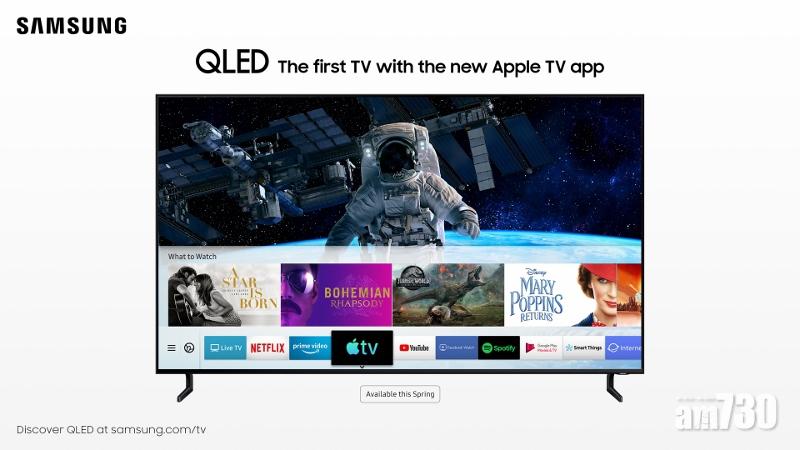 Samsung TV支援Apple TV及AirPlay 2