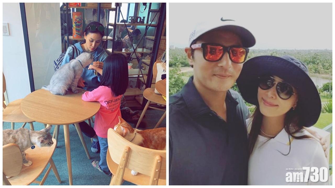 高素榮公開5歲女兒背影照