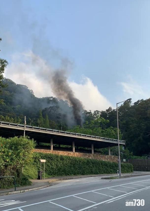 直升機八鄉失事墜毀 現場至少一死