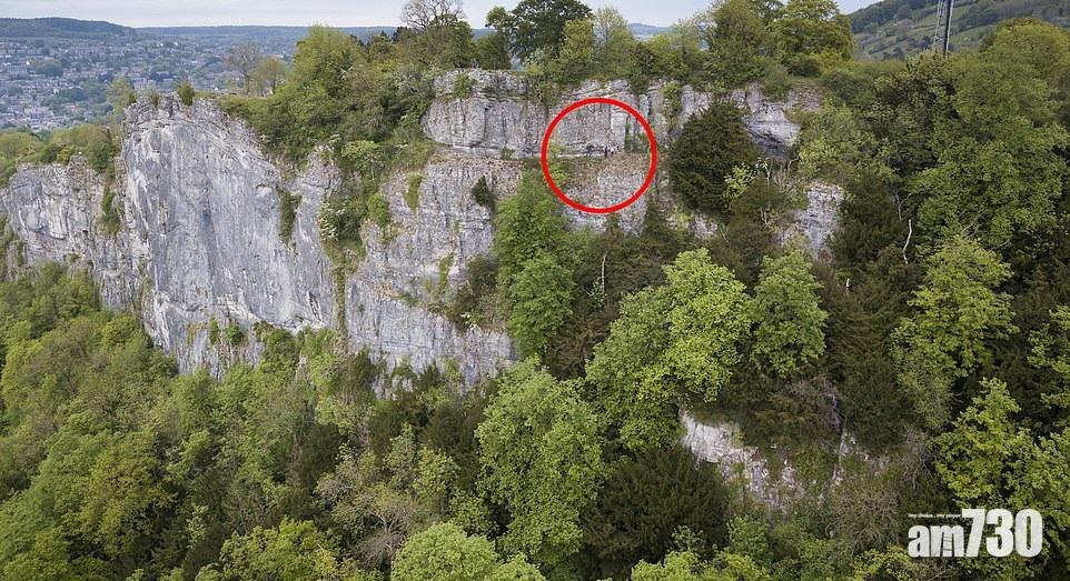 【隨時無命】「最可怕山徑」位處90米高崖邊  側身才可通過