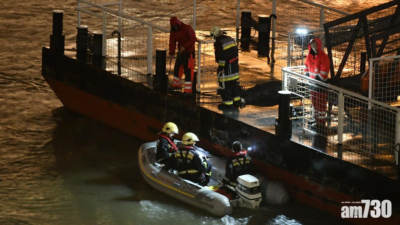 匈牙利多瑙河有觀光船翻沉  至少7名南韓遊客喪生