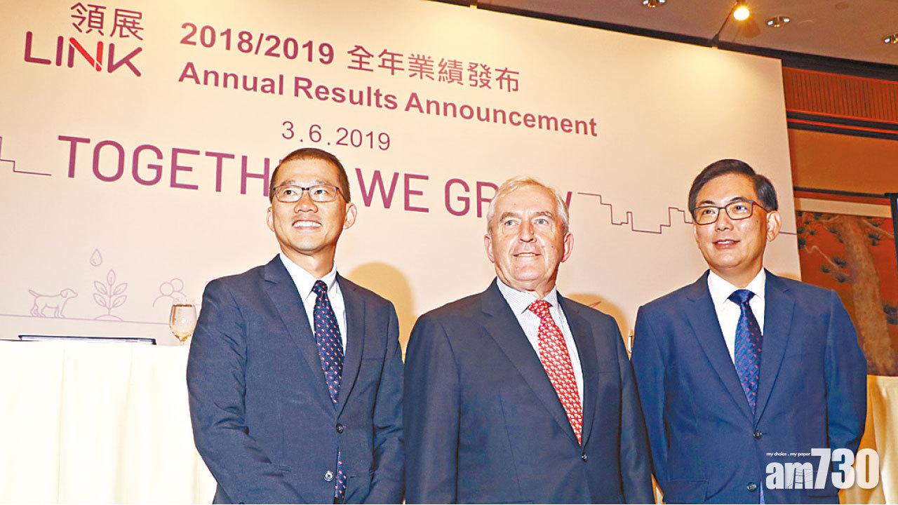 擬回購6000萬個基金單位 領展末期息增10%