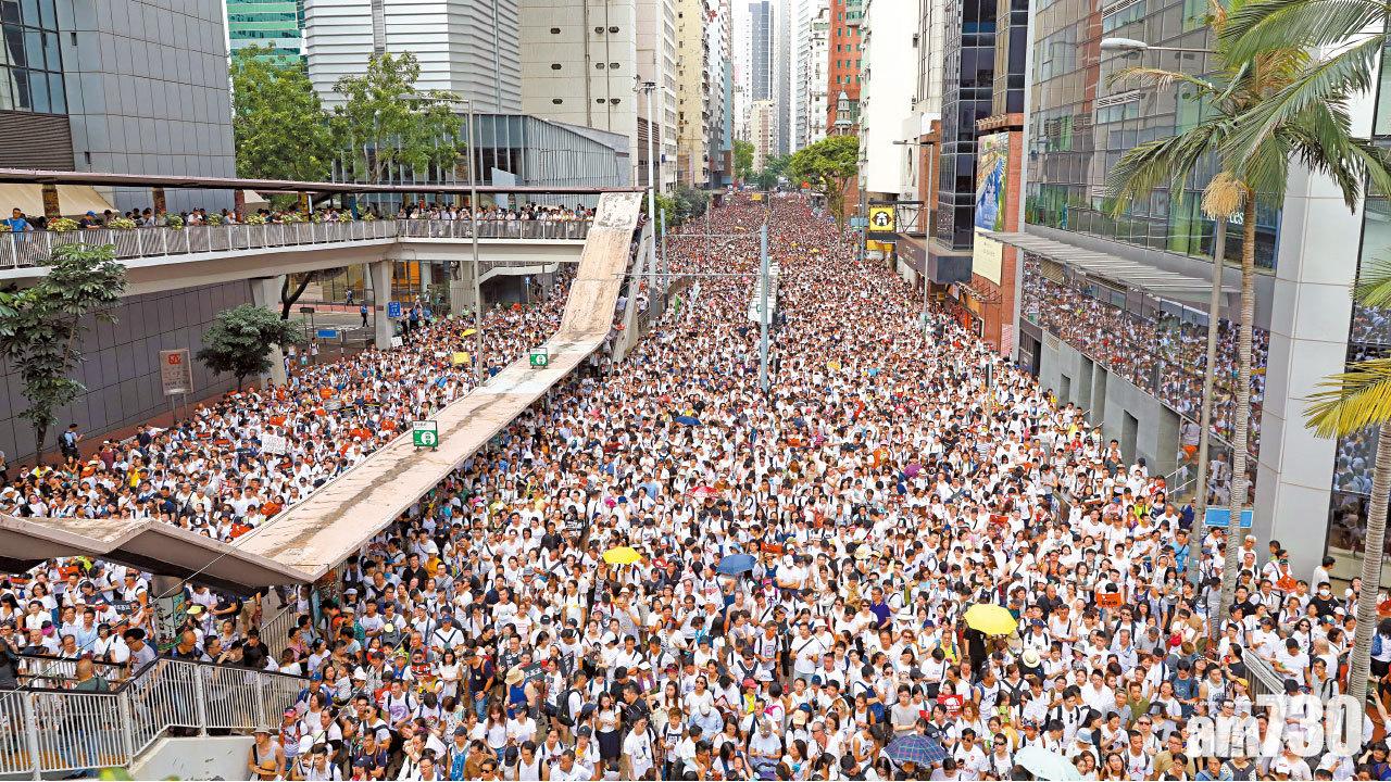 百萬人上街 震撼超03年