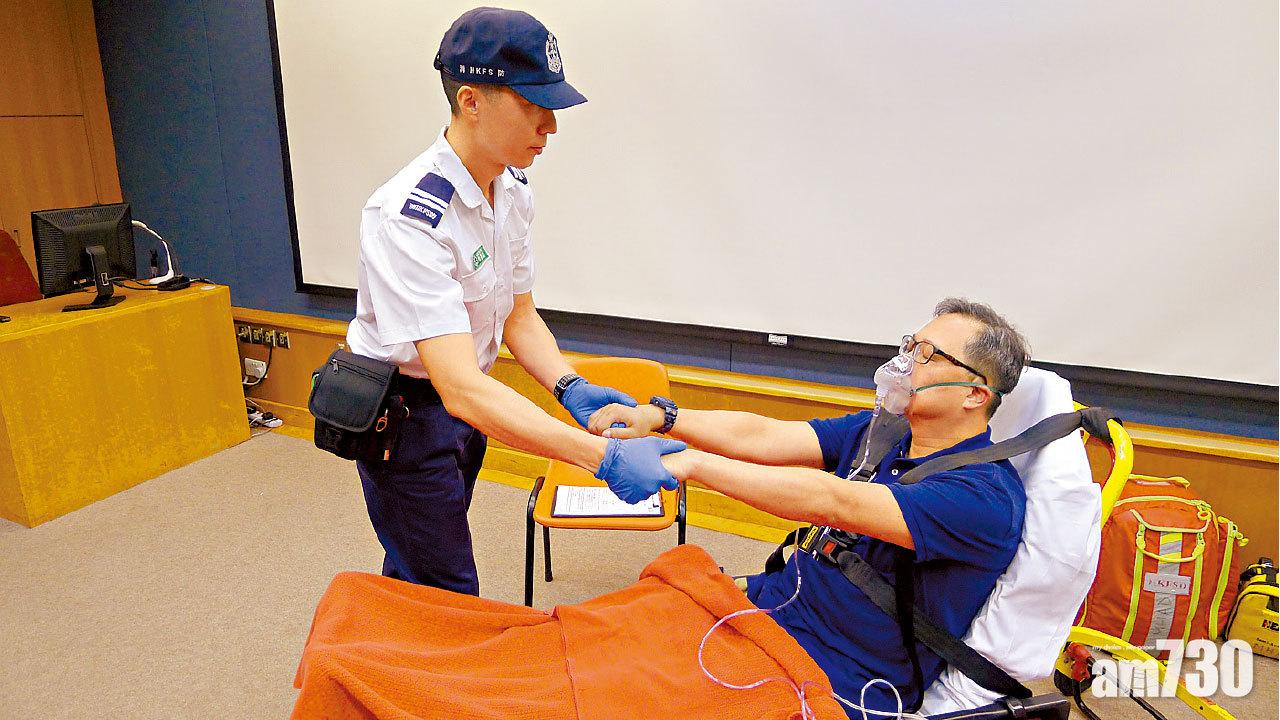 救護員先作院前評估 腦中風患者減輪候時間