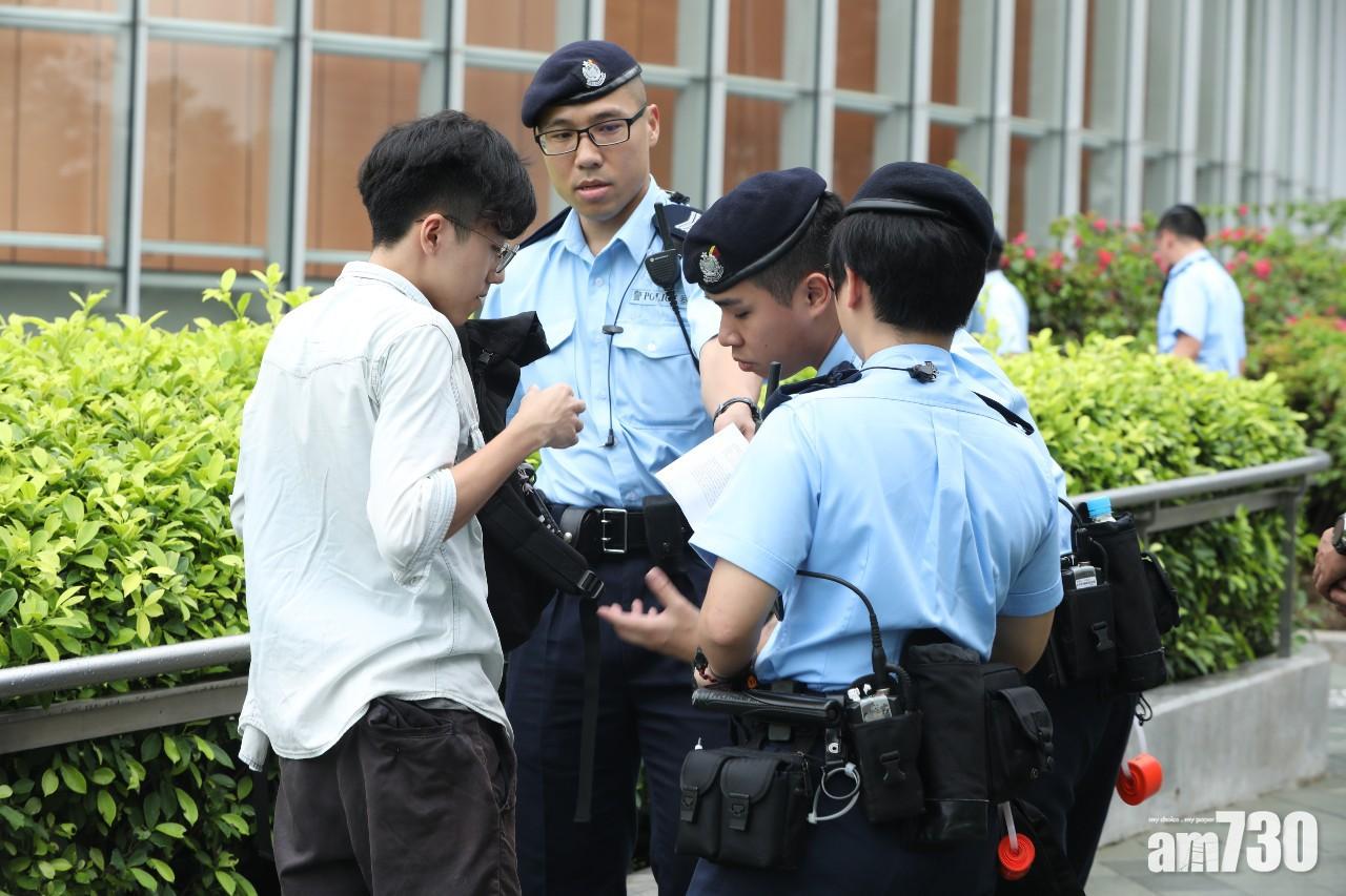 【逃犯條例】立法會關閉示威區召警協防