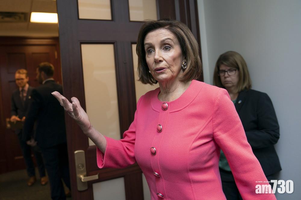 【反修訂】被港人感動 美佩洛西：通過勢重審「一國兩制」