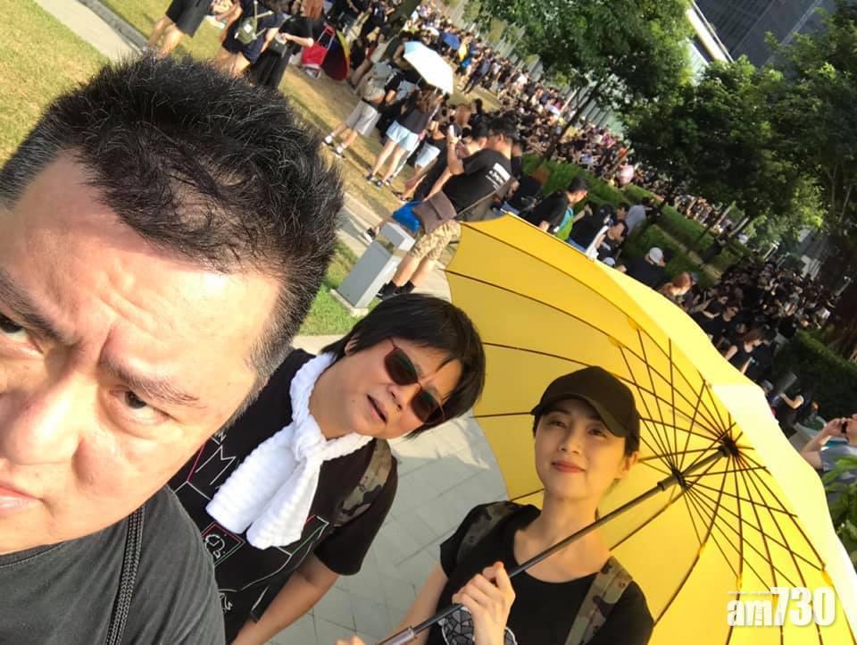 「反修例」奪一人命 香港藝人表心跡 譚小環心善人美