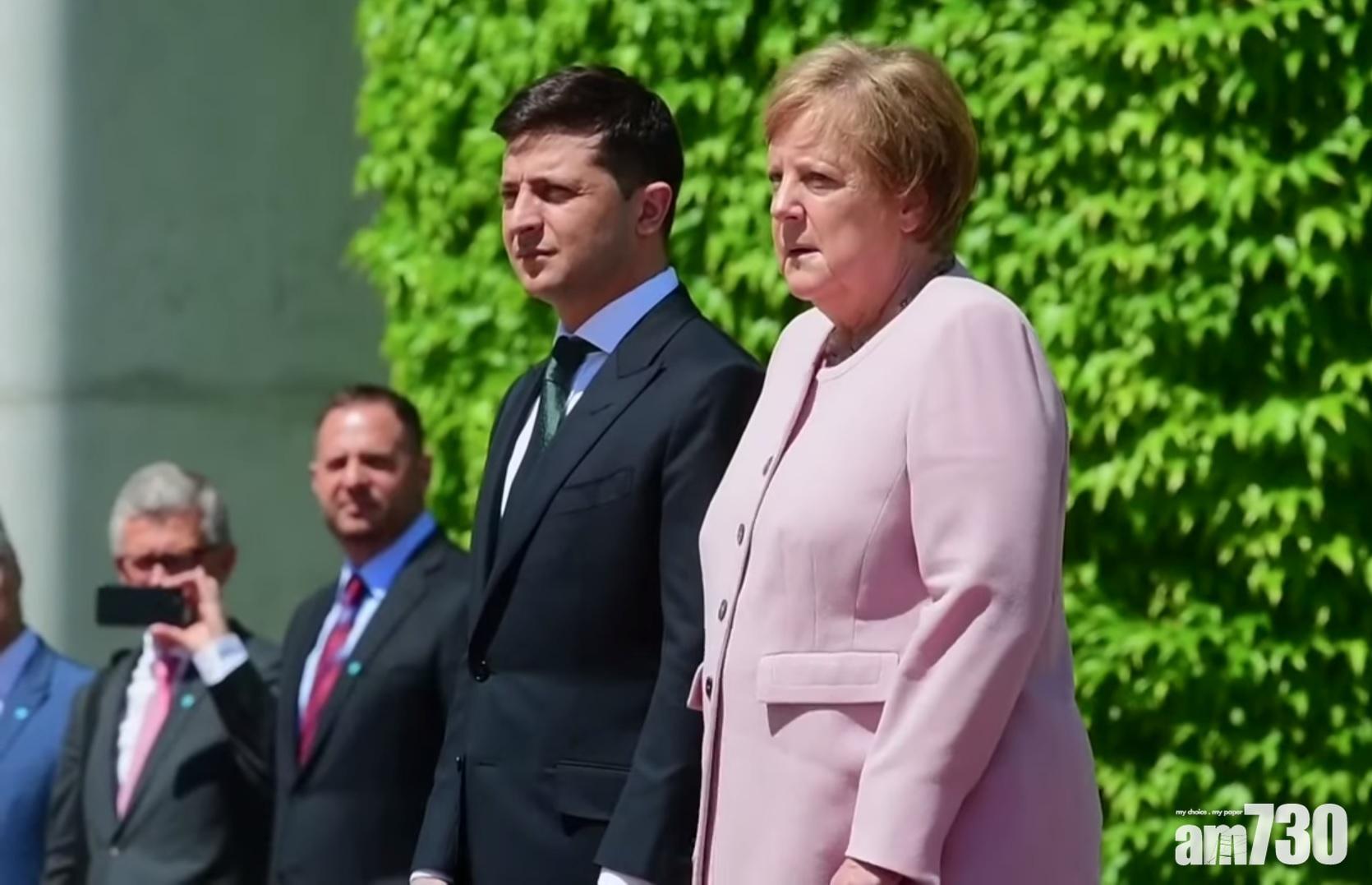 默克爾出席活動渾身顫抖  解釋為脫水引致 (有片)