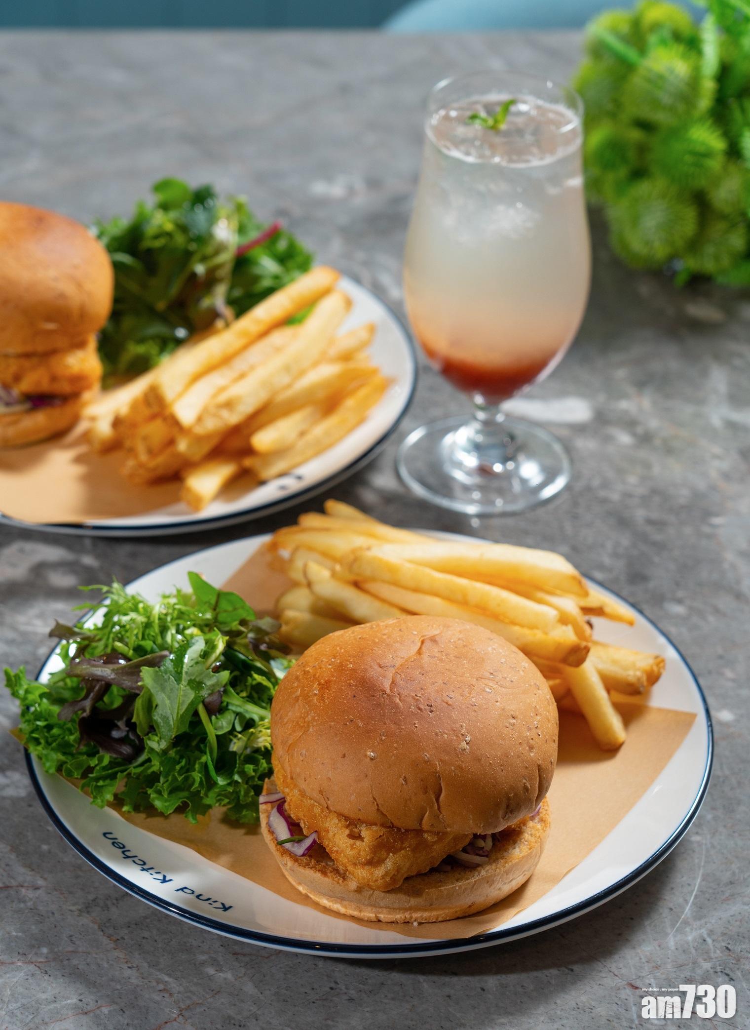 夠醒神  Kind Kitchen辣根愚柳漢堡