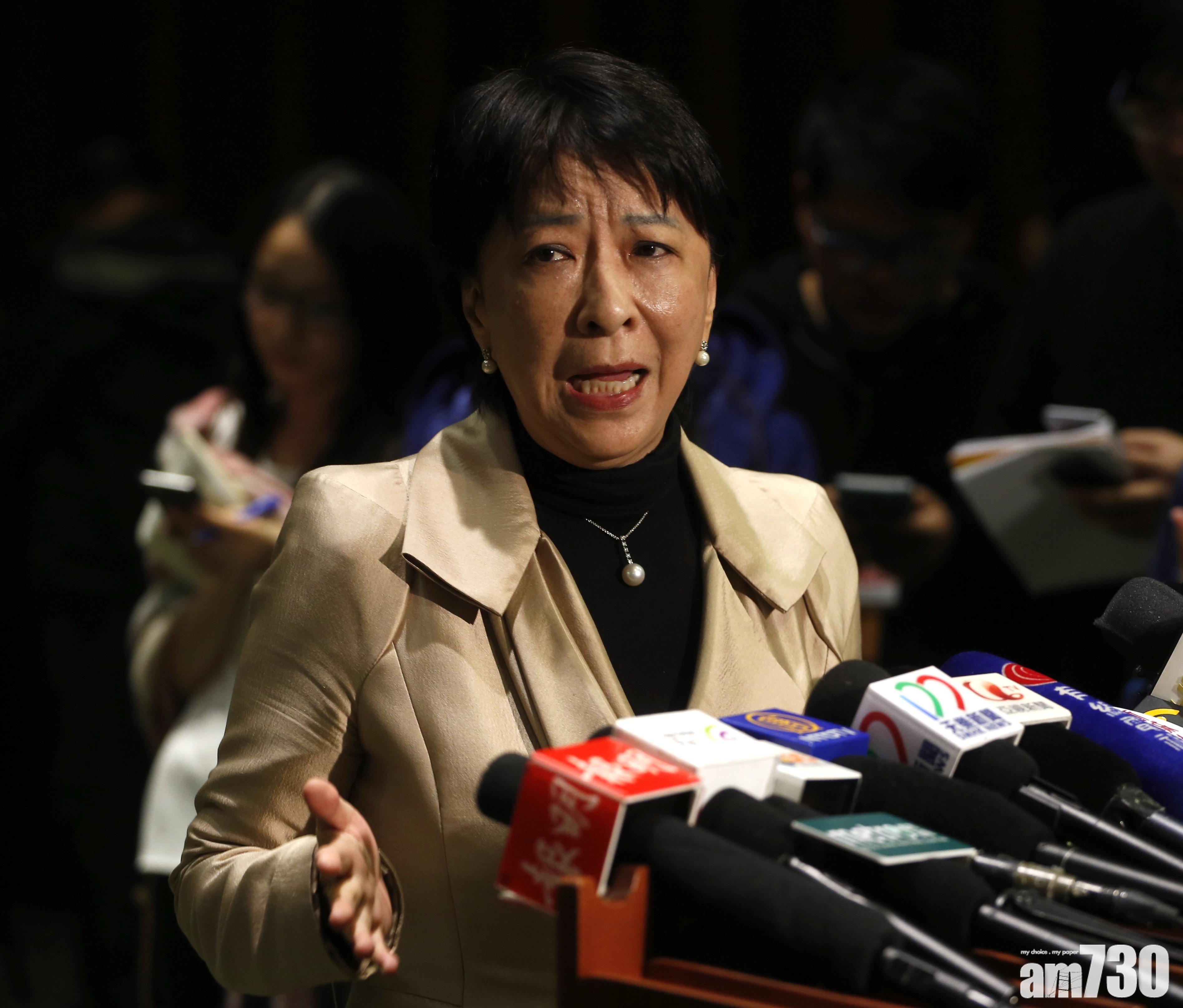 【逃犯條例】蔣麗芸：政府加強宣傳後可重推修例