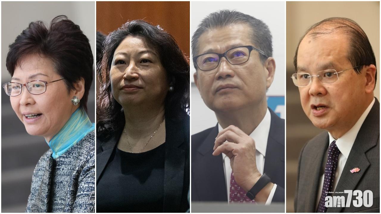 中大民調：林鄭表現評分大跌10.6%得37.5分