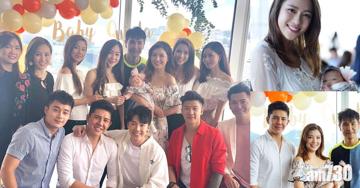 陳展鵬囡囡百日宴 劉穎璇胡㻗孖住到賀