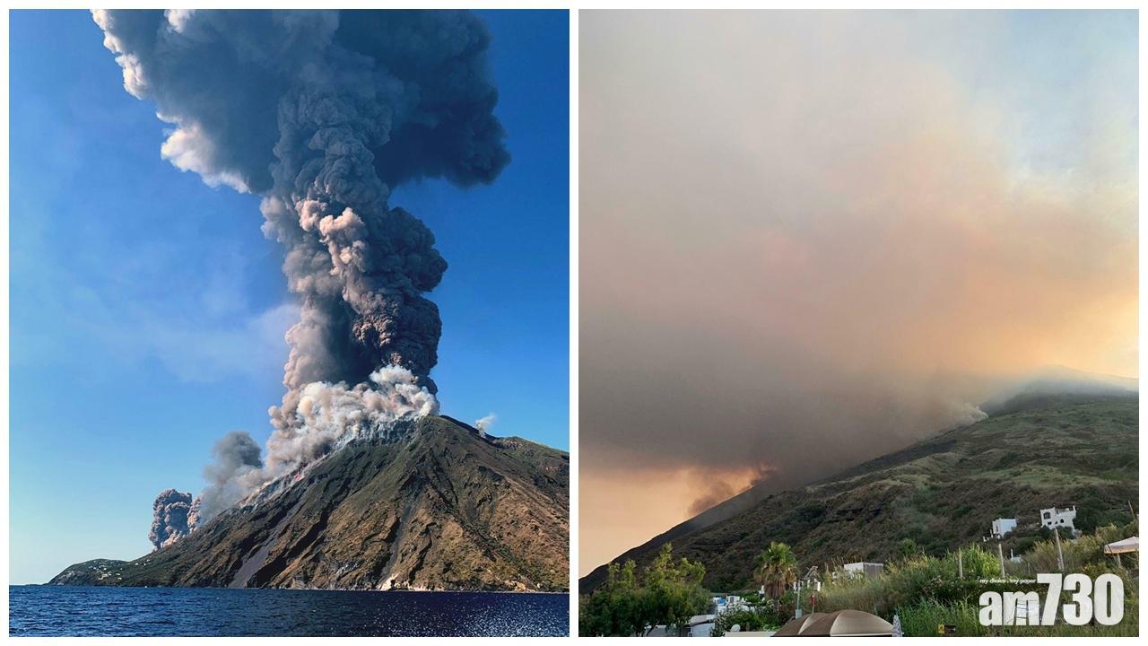 意大利斯特龍博利火山爆發1死多傷 居民：天降火雨如地獄