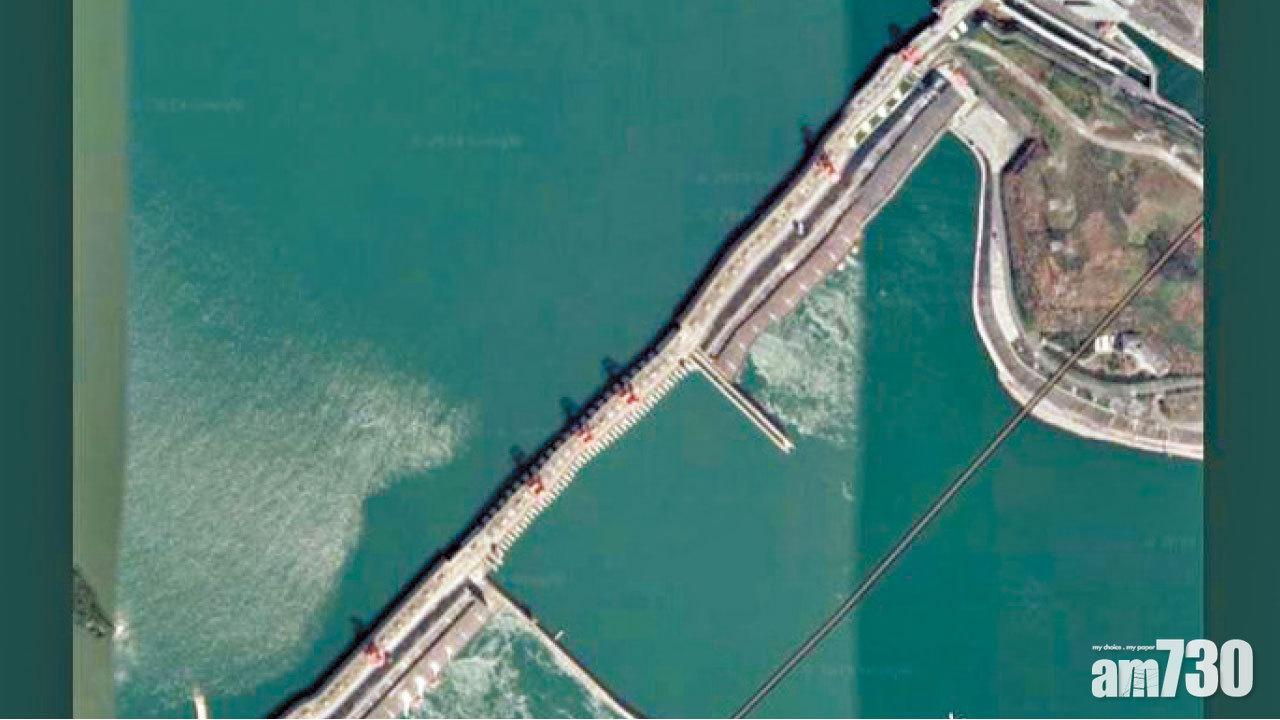 網民指衛星地圖顯示變形 三峽集團：大壩僅輕微位移